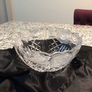 Crystal Serving Bowl
